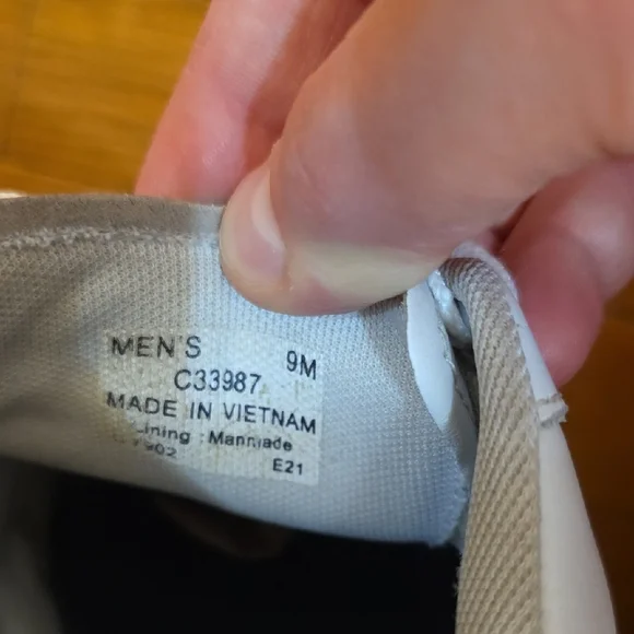 Cole Haan Men's Cream and White Sneakers - Picture 6 of 9